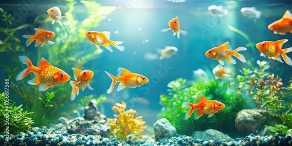 Obraz Water filters for aquariums are essential for maintaining a clean environment. Effective advertising should emphasize the importance of aquarium water filters.