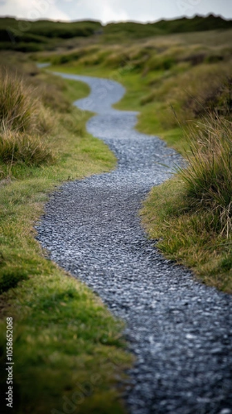 Fototapeta The Path to Success A guide or roadmap outlining the steps and strategies necessary to achieve business success
