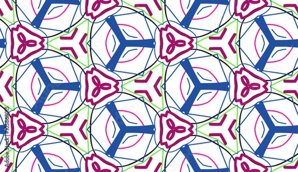 Fototapeta Vector geometric pattern