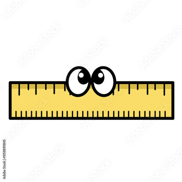 Fototapeta ruler, measure, tool, straight, centimeter, millimeter, inch, number, scale, alignment, division, line, edge, material, length, unit, gradation, mathematics, 