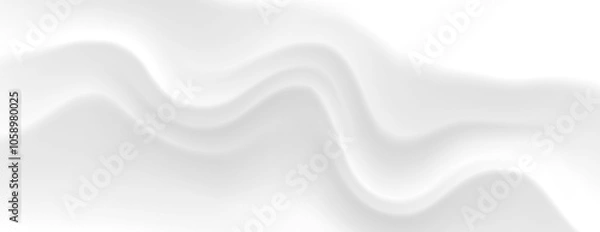 Fototapeta white wavy texture abstract background