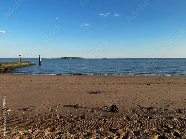 Obraz beach at sunset