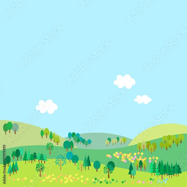 Fototapeta 風景　春