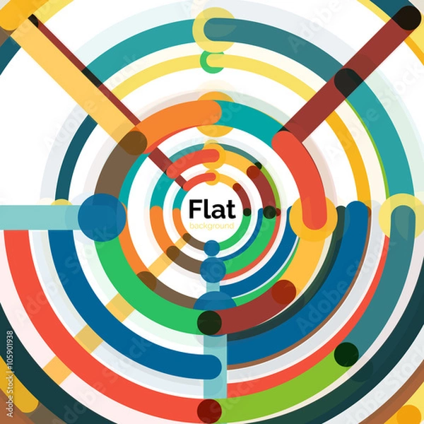 Fototapeta Abstract geometric background