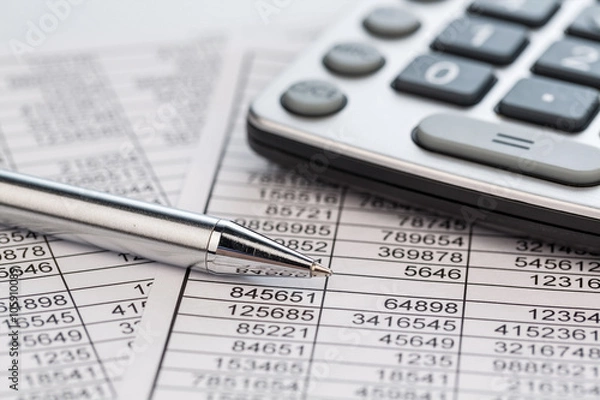 Obraz Kalkulatory i statystyki