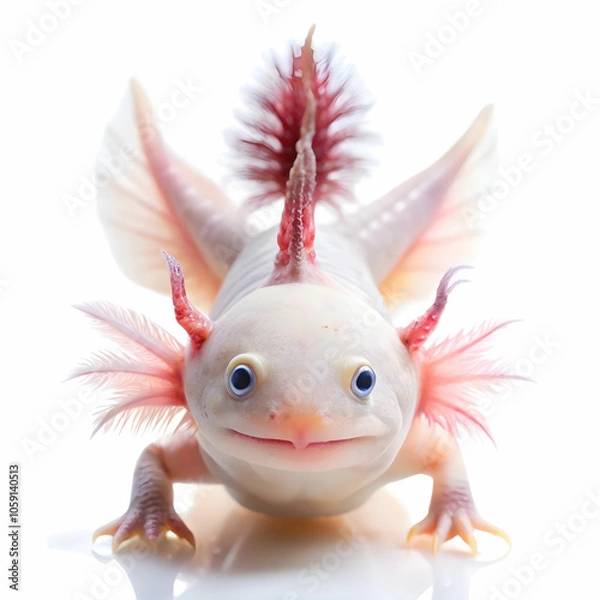 Obraz Axolotl Isolated