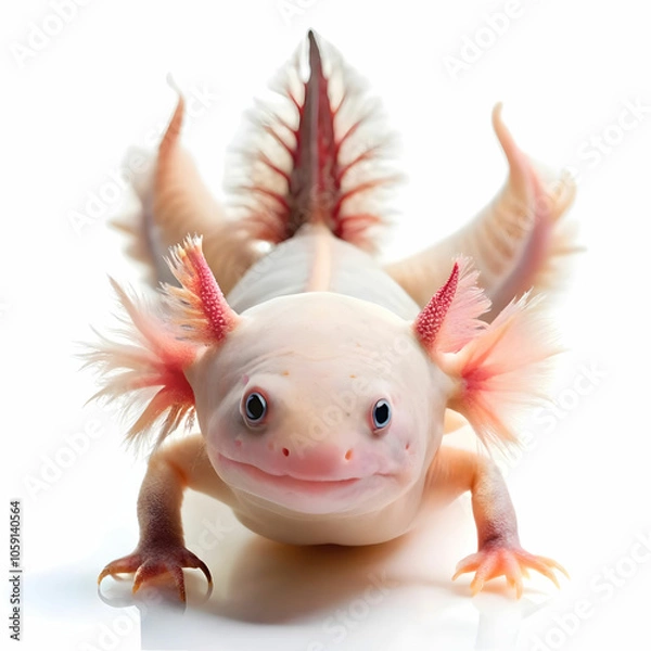 Obraz Axolotl Isolated