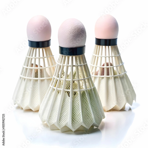 Fototapeta badminton isolated