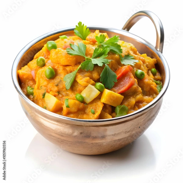Obraz Gaeng karee yellow curry with chicken and potatoes