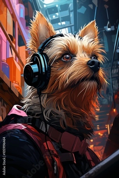 Obraz Norwich Terrier dog