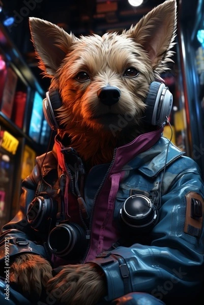 Obraz Norwich Terrier dog