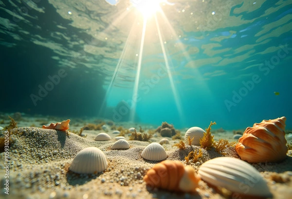 Obraz Under water scenario 