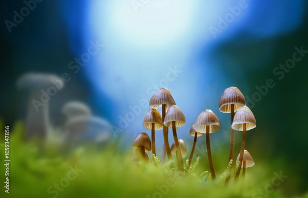 Obraz mushroom on the ground