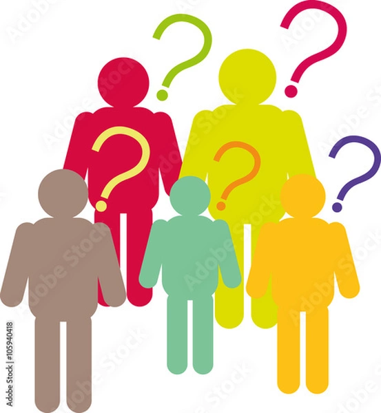 Obraz Homme question