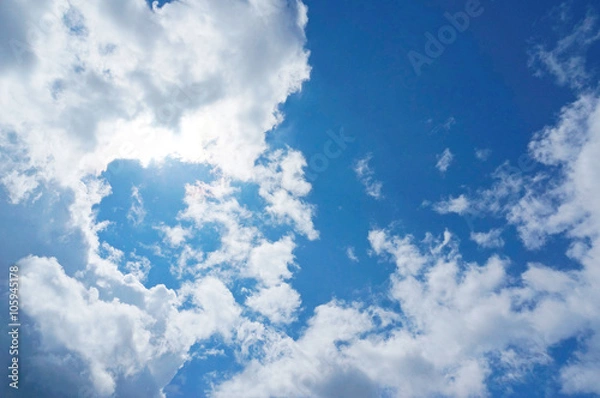 Obraz 青空と雲