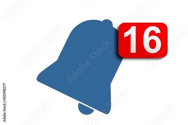 Fototapeta notification 