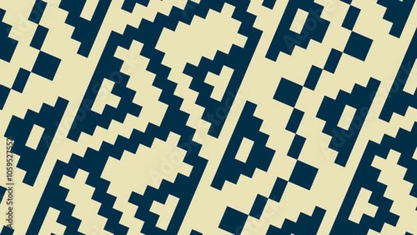 Obraz seamless pattern with patterns