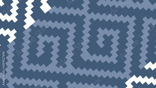 Obraz seamless knitted pattern with snowflakes