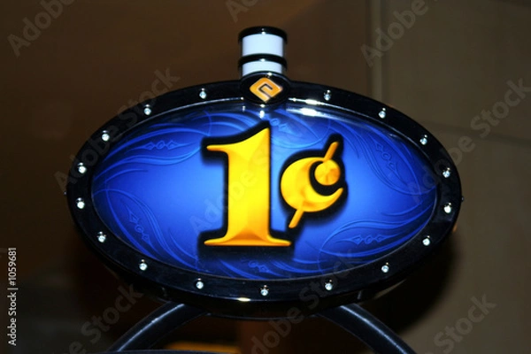 Obraz  one cent slot