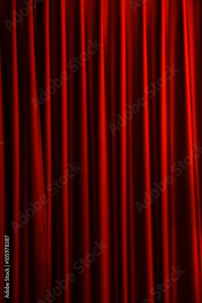 Fototapeta 赤い幕