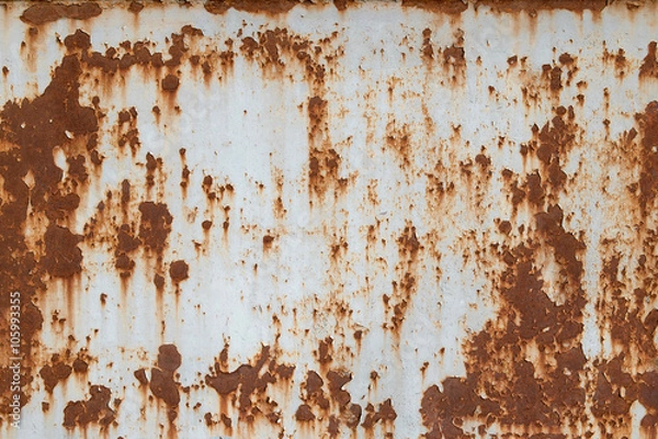 Obraz rust metal plate texture