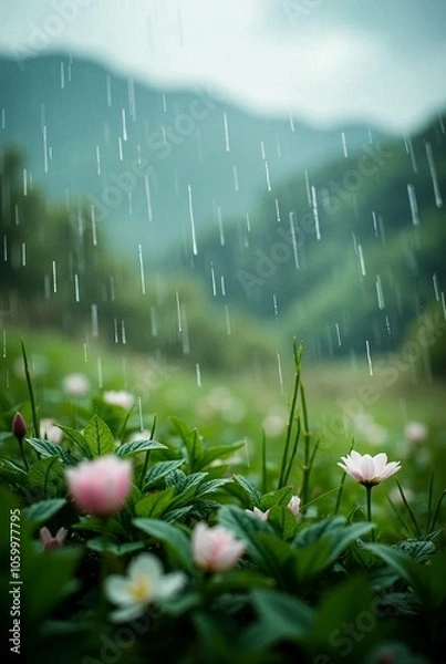 Obraz flower in the grass