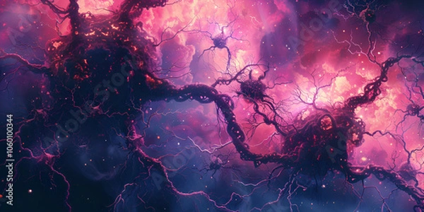 Obraz Cosmic Neurons | Universe Complexity