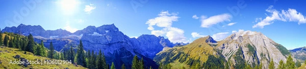 Fototapeta karwendel mountains