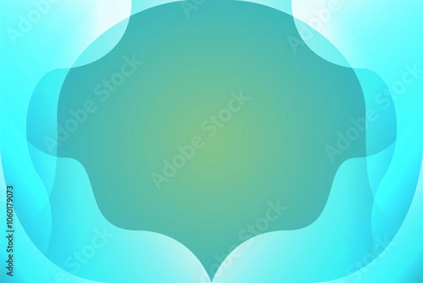 Obraz Greenish Blue Abstract Background Style