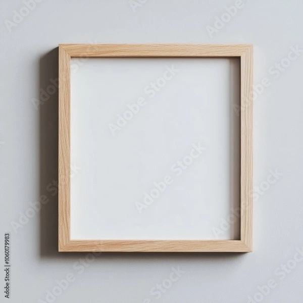 Obraz Wooden Frame Mockup.