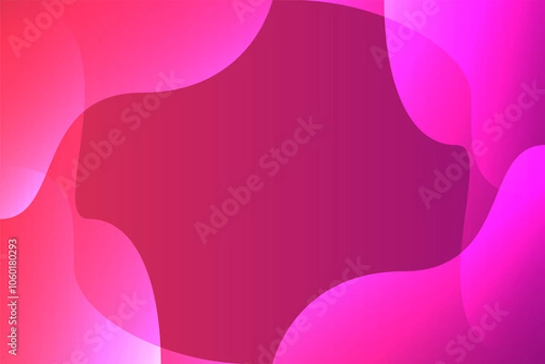 Obraz Red And Pink Abstract Background Style