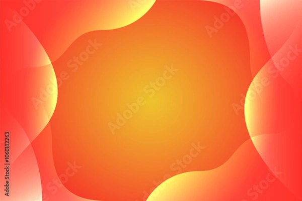 Obraz Orange Gradient Abstract Background