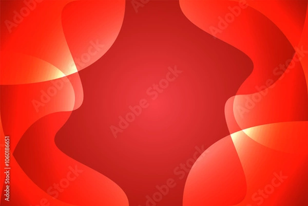 Obraz Red Gradient Abstract Background Style