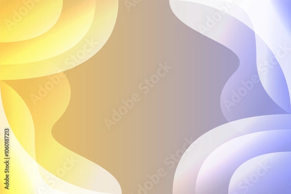 Obraz Blue And Yellow Abstract Background
