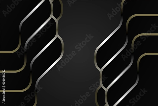 Obraz White Luxury Abstract Background Style