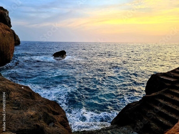 Obraz sunset over the sea