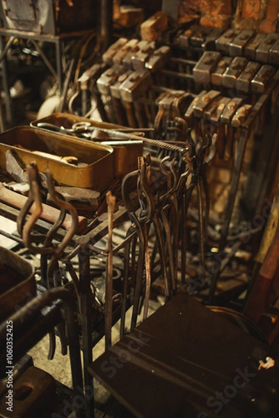 Fototapeta The blacksmith shop