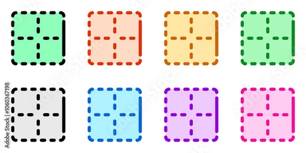 Obraz Editable right border vector icon. Part of a big icon set family. Perfect for web and app interfaces, presentations, infographics, etc