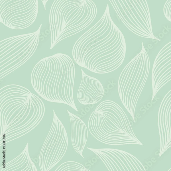 Fototapeta Seamless vector retro colored doodle background