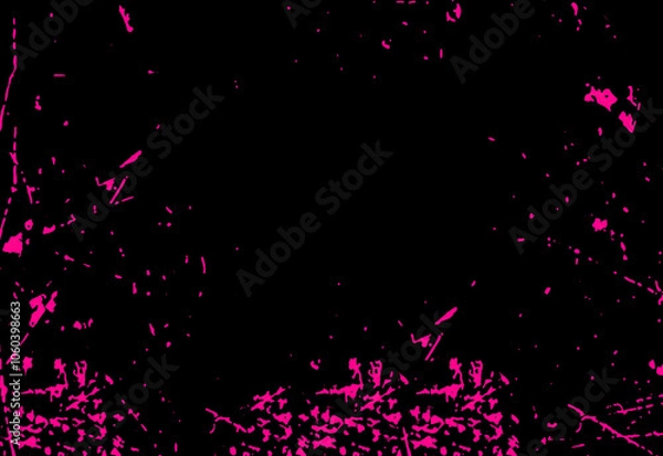 Obraz Pink paint brush texture background
