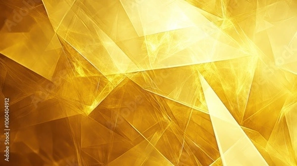 Fototapeta A sophisticated abstract background with a rich gold-yellow tone, layered with transparent,