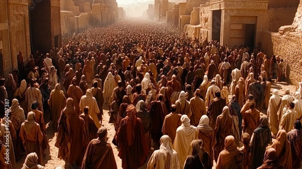 Obraz Exodus of Jews from Egypt