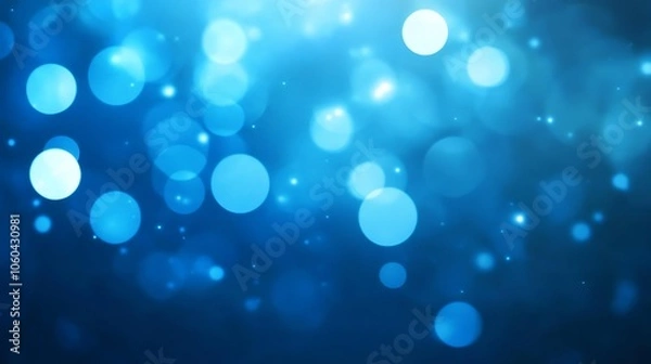 Fototapeta Blue bokeh background for designs Abstract Gradient Background with Copy Space
