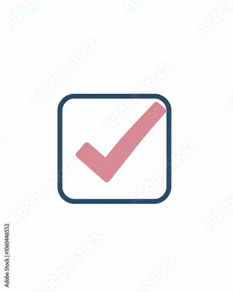 Fototapeta check mark button