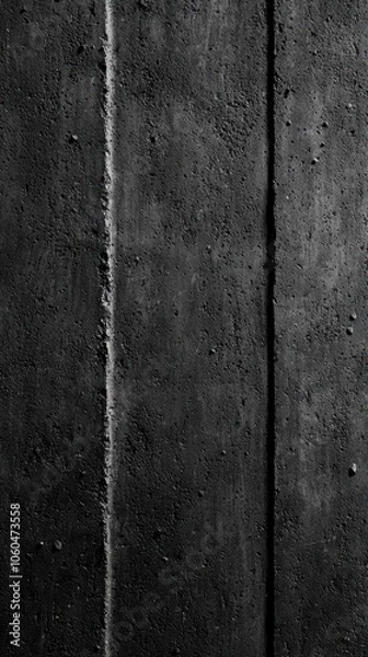 Fototapeta Textured Gray Concrete Wall Background for Architecture