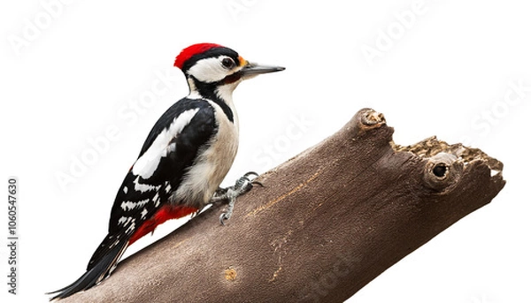 Obraz bird on a white background