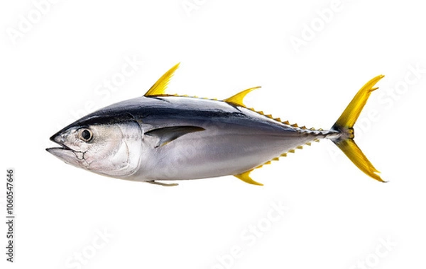 Obraz fish on white background