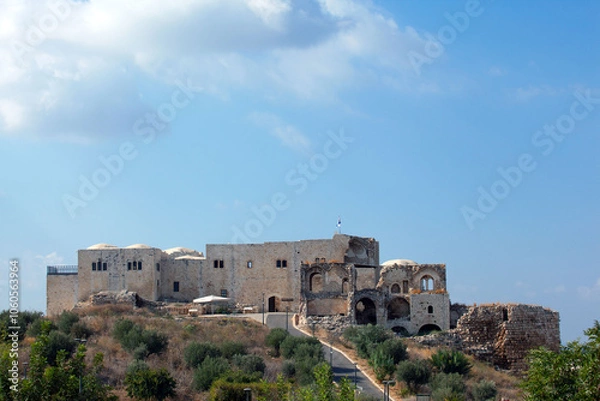 Fototapeta The Crusader Ottoman Fortress Migdal Tsedek