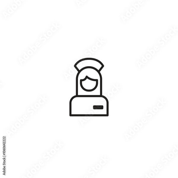 Obraz Health icon, wellnes icon, Outline icon collection. Vector