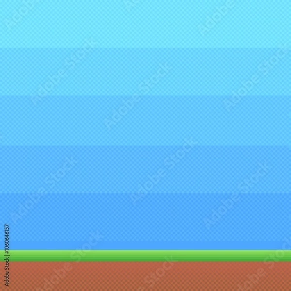 Obraz Pixel Art, Game background